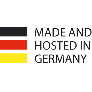Made & hosted in Germany